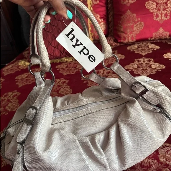 Hype Pearl Satchel Bag | NWT - Picture 2 of 6